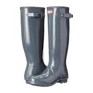 Hunter Tall Glass Rain Boots